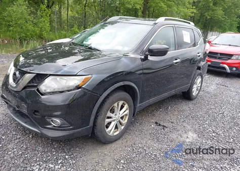 2016 Nissan Rogue Sv из США, поврежденный, VIN 5N1AT2MVXGC917741